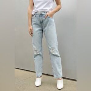 Hudson Jeans Light Blue Boyfriend Jeans